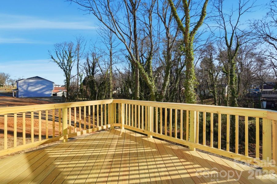 Exterior details and patio area of a home in , Statesville (Image 24).