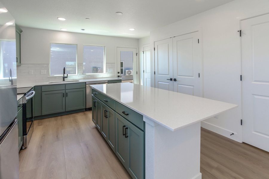 Furnished interior view inside a new home in Bloom, Fort Collins (Image 13). Furnished interior view inside a new home in Bloom, Fort Collins (Image 13).