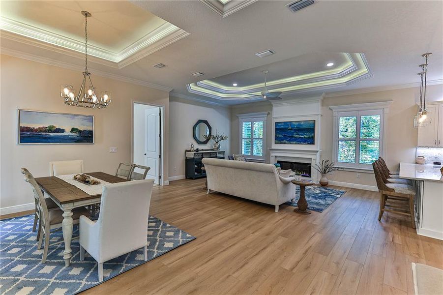 Furnished interior view inside a new home in , Crystal River (Image 38). Furnished interior view inside a new home in , Crystal River (Image 38).