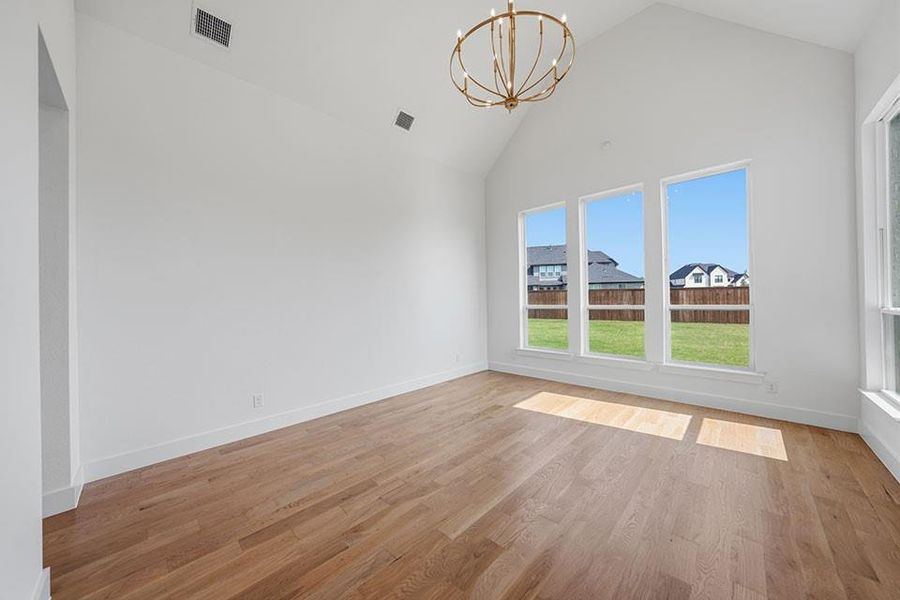 Spacious, unfurnished interior of a new home in Light Farms Graham/Reagan, Celina (Image 30).