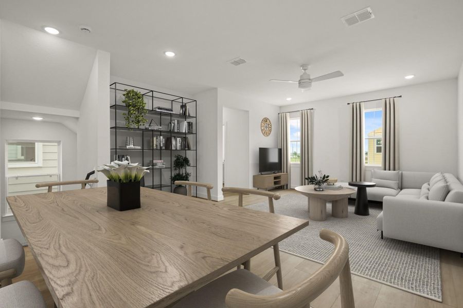 Cozy great room (*Photo not of actual home and used for illustration purposes only.) Cozy great room (*Photo not of actual home and used for illustration purposes only.)