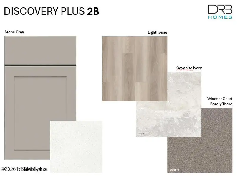Sample of building materials used in homes in Panther Creek, Jacksonville (Image 3).