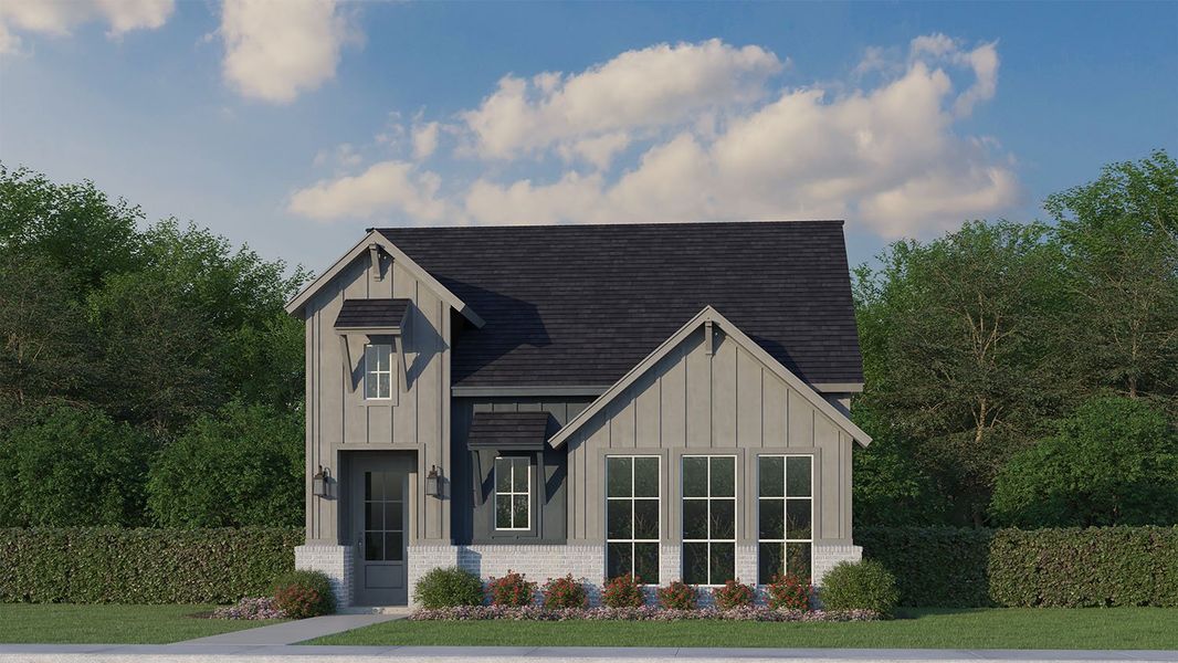 Plan 1451 Elevation F Plan 1451 Elevation F