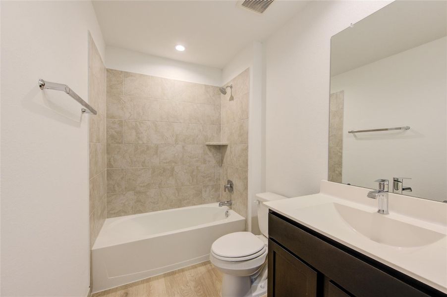 Furnished interior view inside a new home in , Katy (Image 32). Furnished interior view inside a new home in , Katy (Image 32).