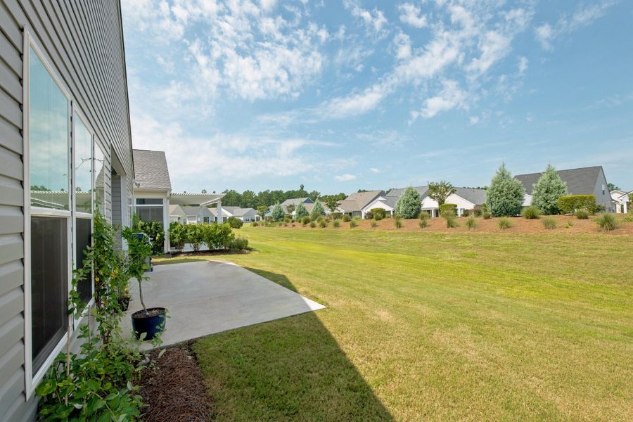 Exterior details and patio area of a home in , Summerville (Image 23). Exterior details and patio area of a home in , Summerville (Image 23).