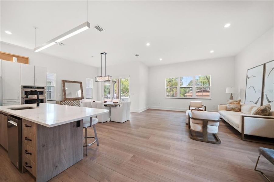 Furnished interior view inside a new home in , Dunedin (Image 31). Furnished interior view inside a new home in , Dunedin (Image 31).