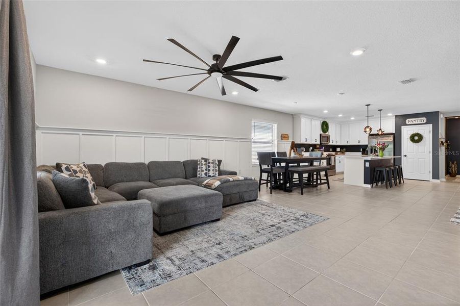 Furnished interior view inside a new home in , Palmetto (Image 38). Furnished interior view inside a new home in , Palmetto (Image 38).