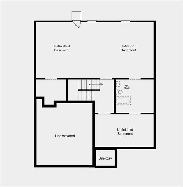 2D floor plan layout of this home in Falls Creek, Flowery Branch, GA (Image 4).