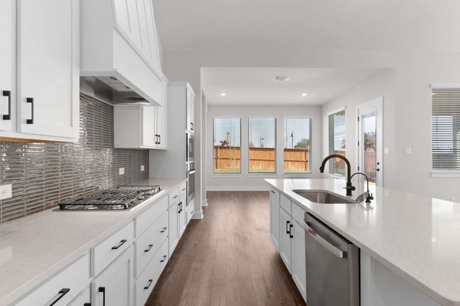 Furnished interior view inside a new home in Lariat, Liberty Hill (Image 11).