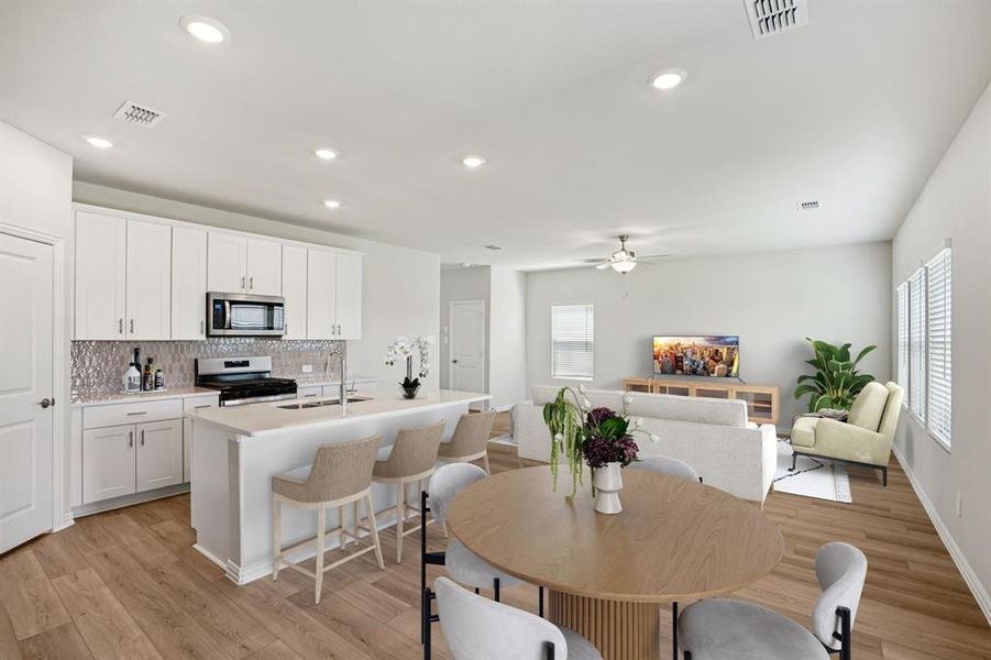 Photo is not of the actual home, but is an inspirational photo of builder’s model home and may depict options, furnishings, and/or decorator features that are not included. Photo is not of the actual home, but is an inspirational photo of builder’s model home and may depict options, furnishings, and/or decorator features that are not included.