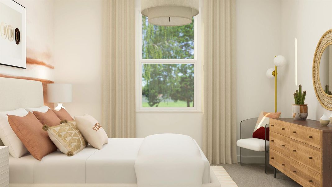 Furnished interior view inside a new home in , The Acreage (Image 4). Furnished interior view inside a new home in , The Acreage (Image 4).