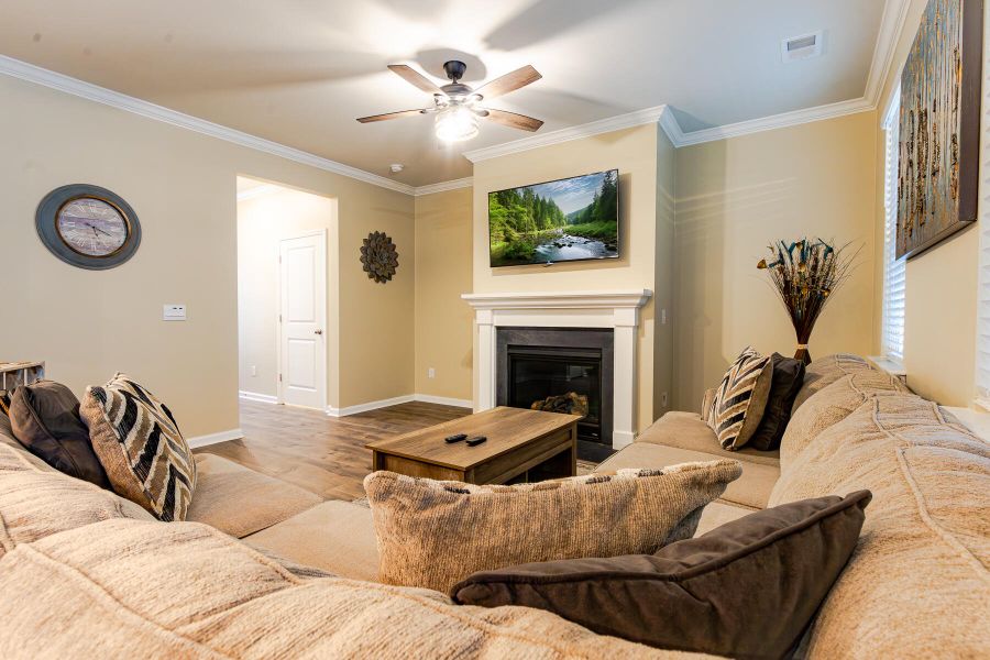 Furnished interior view inside a new home in , Summerville (Image 6).