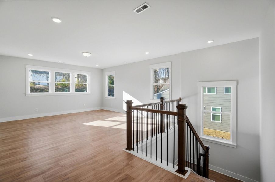Spacious, unfurnished interior of a new home in Rone Creek, Waxhaw (Image 61).
