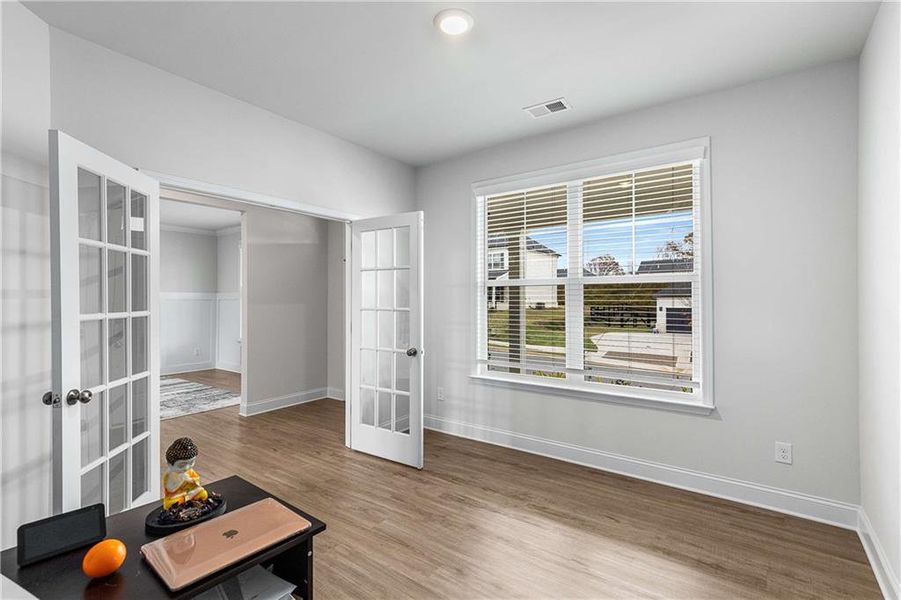 Spacious, unfurnished interior of a new home in Carmichael Farms, Canton (Image 44).