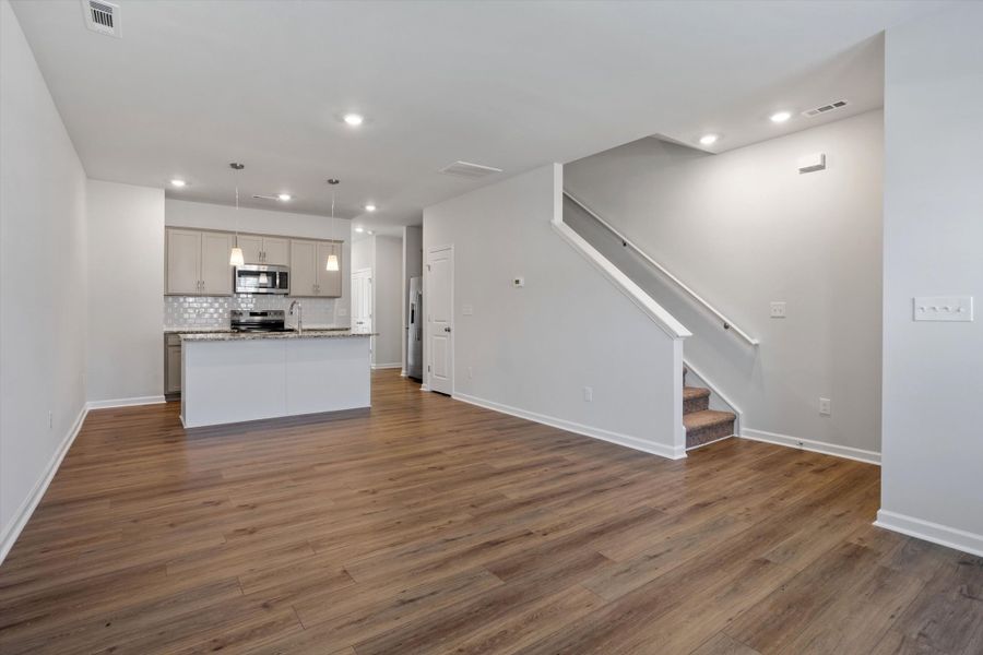 Spacious, unfurnished interior of a new home in Renaissance at White Oak, Garner (Image 12).