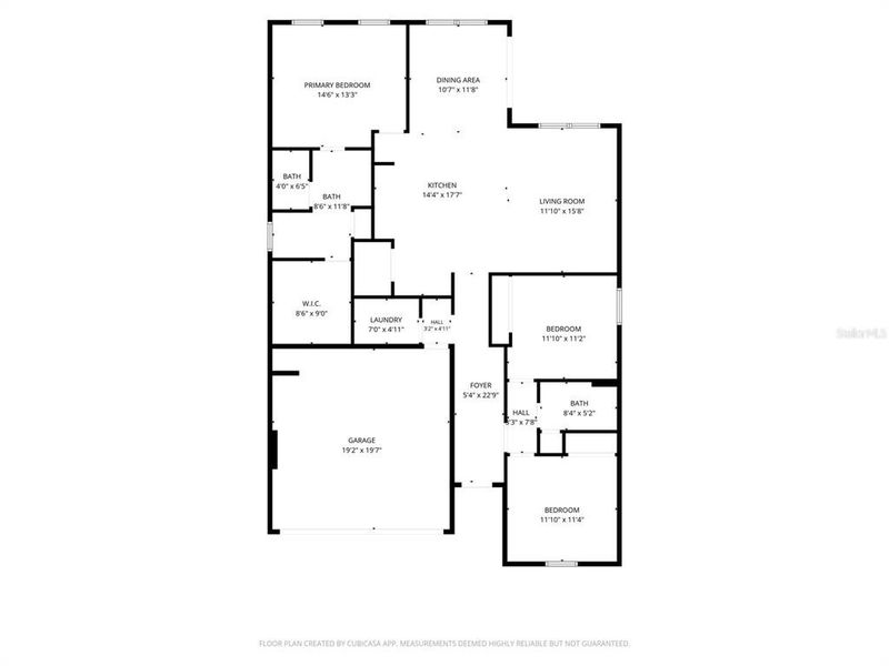2D floor plan layout of this home in , Punta Gorda, FL (Image 5). 2D floor plan layout of this home in , Punta Gorda, FL (Image 5).