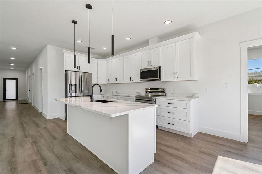 Furnished interior view inside a new home in , Pinellas Park (Image 12).