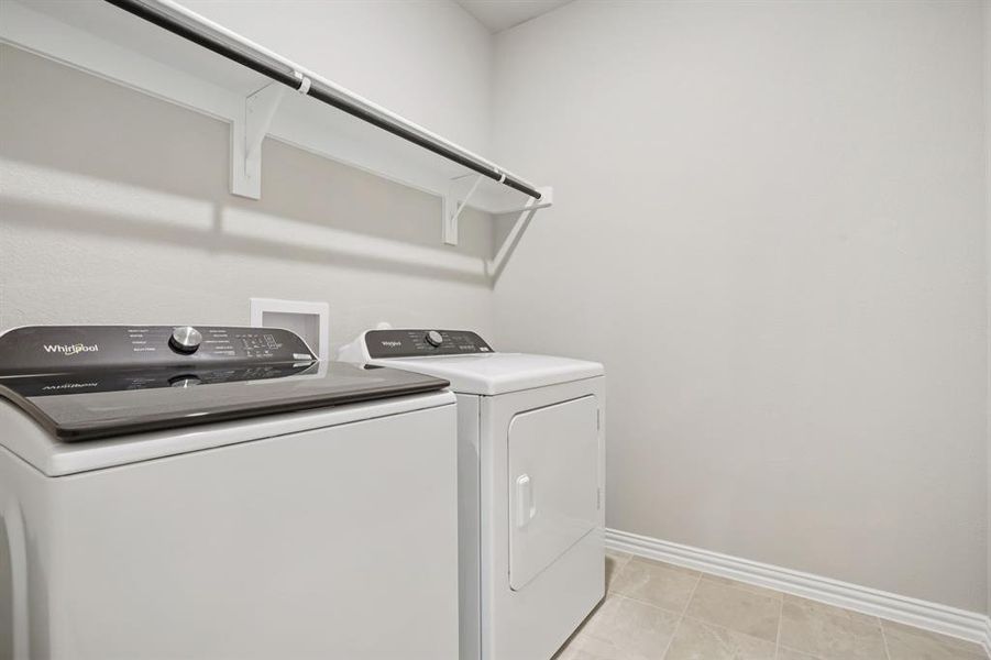 Photo is not of the actual home, but is an inspirational photo of builder’s model home and may depict options, furnishings, and/or decorator features that are not included.