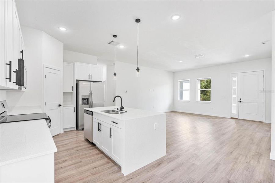 Furnished interior view inside a new home in , Citrus Springs (Image 10). Furnished interior view inside a new home in , Citrus Springs (Image 10).