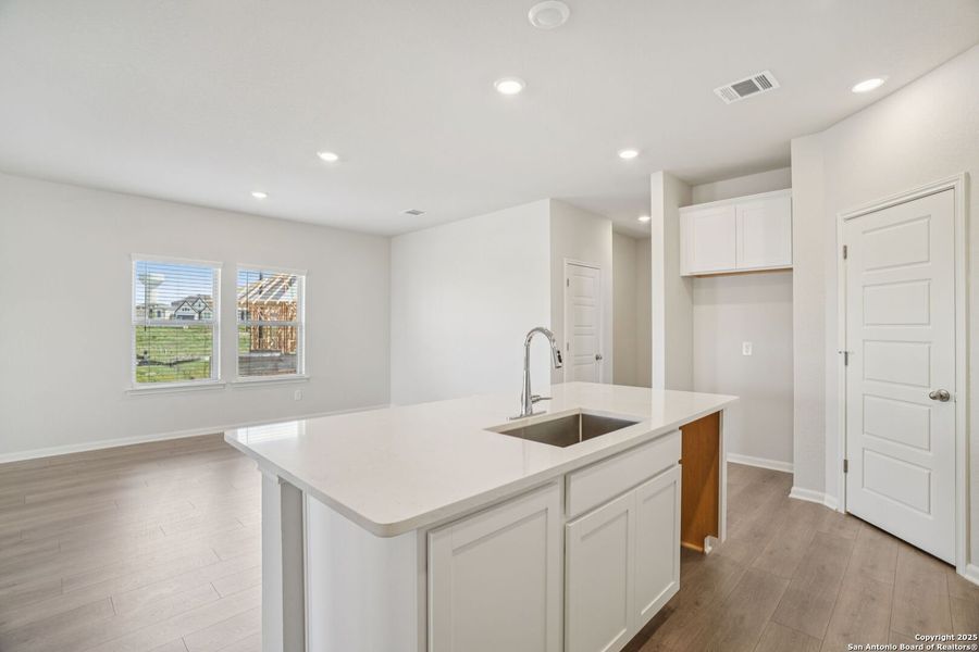 Furnished interior view inside a new home in Arcadia Ridge - Premier Series, San Antonio (Image 9). Furnished interior view inside a new home in Arcadia Ridge - Premier Series, San Antonio (Image 9).