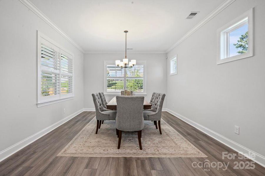 Furnished interior view inside a new home in , Denver (Image 7). Furnished interior view inside a new home in , Denver (Image 7).
