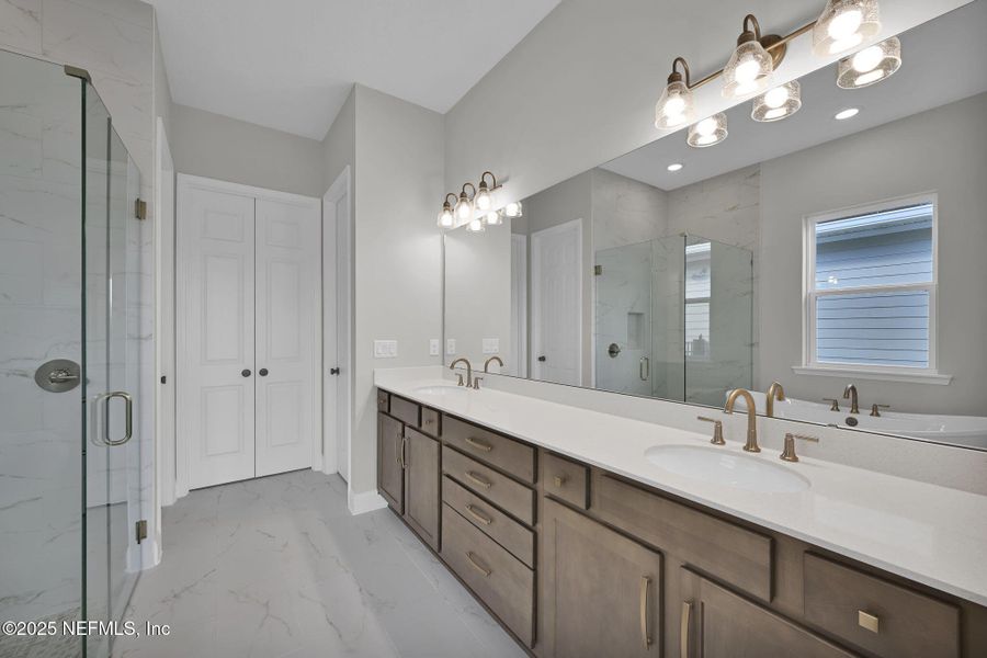 Furnished interior view inside a new home in Amelia National Country Club, Fernandina Beach (Image 7). Furnished interior view inside a new home in Amelia National Country Club, Fernandina Beach (Image 7).