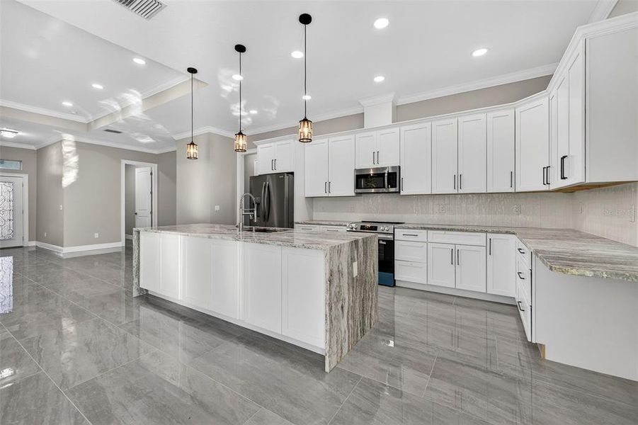 Furnished interior view inside a new home in , Tampa (Image 7). Furnished interior view inside a new home in , Tampa (Image 7).