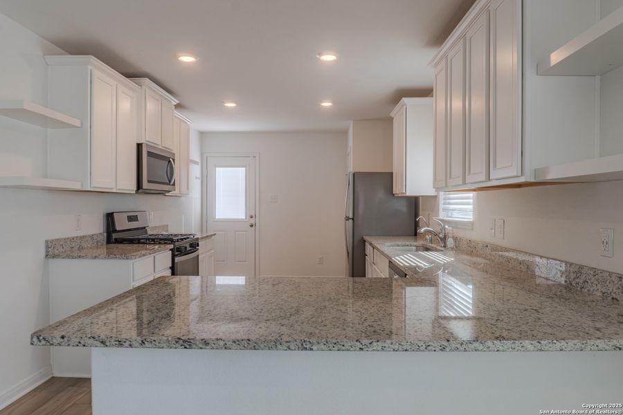 Furnished interior view inside a new home in Luckey Ranch, San Antonio (Image 5).