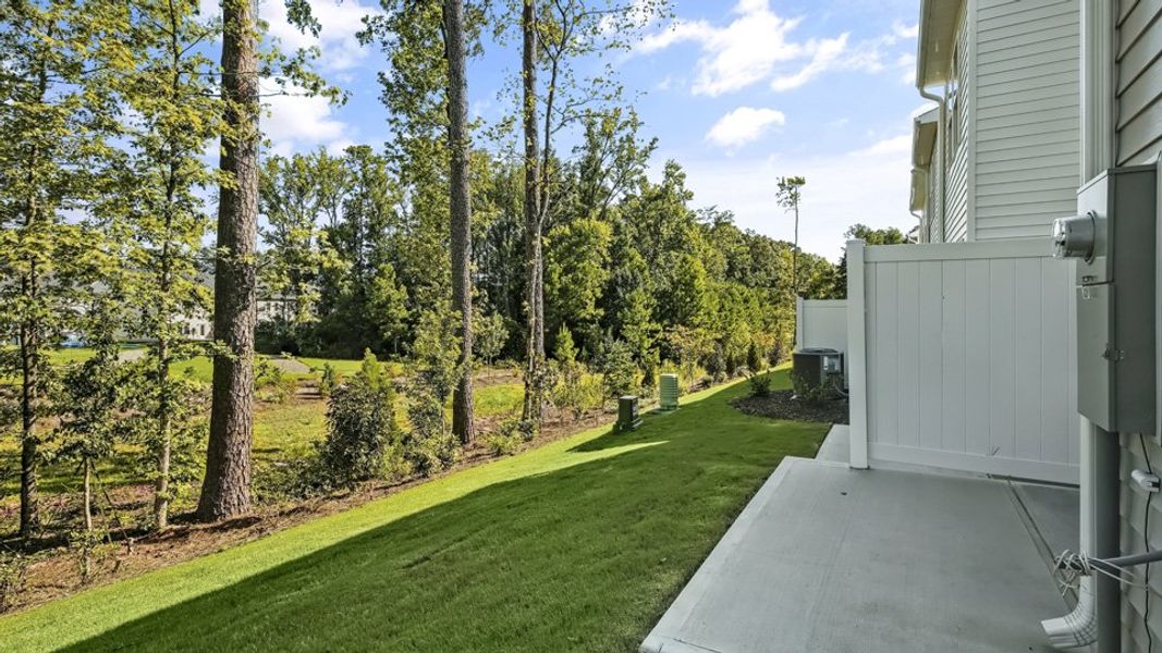 Representative exterior photo of a completed home built from the LANSING - TRADITIONS by D.R. Horton in Chapel Townes, Raleigh, NC (Image 17).