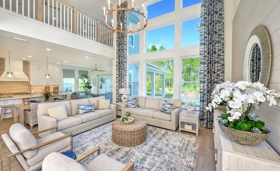 Representative furnished interior of a home built from the Brooke - Regency Series | 70' Wide Lots by ICI Homes in Courtney Grove, St. Augustine (Image 18). Representative furnished interior of a home built from the Brooke - Regency Series | 70' Wide Lots by ICI Homes in Courtney Grove, St. Augustine (Image 18).