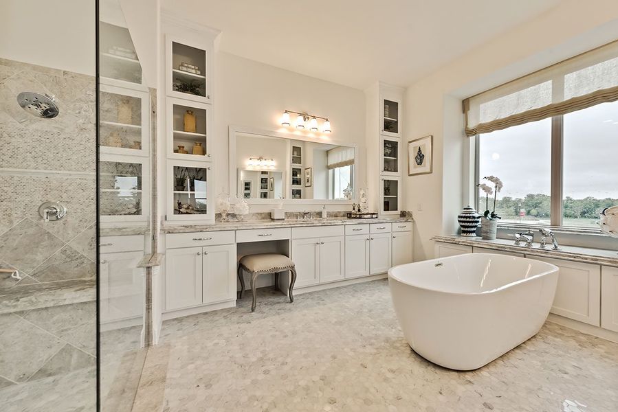 Representative furnished interior of a home built from the Miramonte by Grand Homes in Grand Oaks, Celina (Image 19).