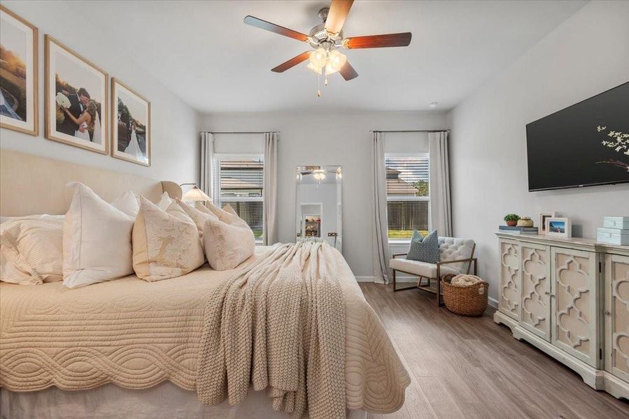 Furnished interior view inside a new home in , Montgomery (Image 13). Furnished interior view inside a new home in , Montgomery (Image 13).