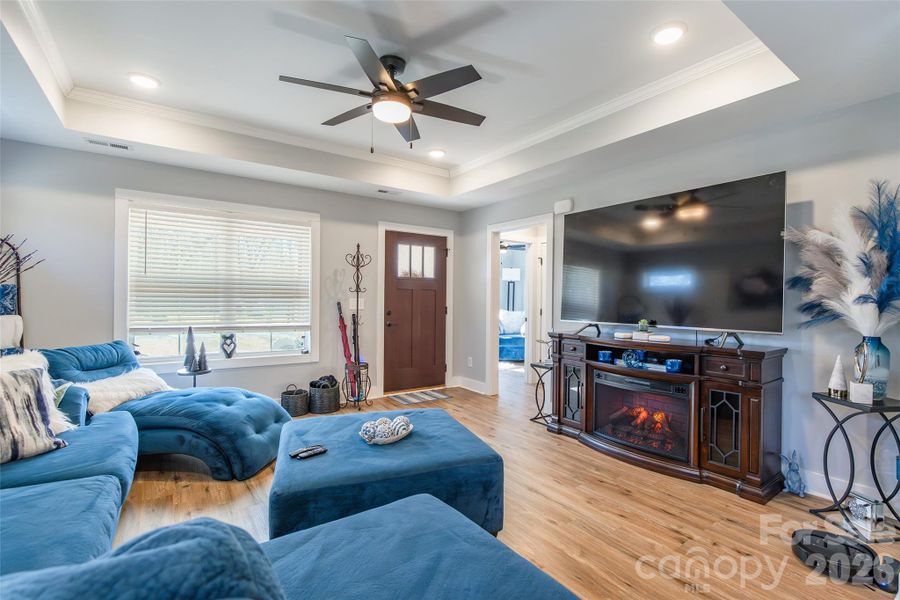 Furnished interior view inside a new home in , Albemarle (Image 4).