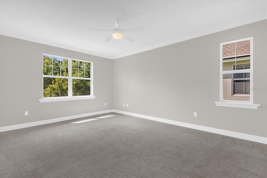 Spacious, unfurnished interior of a new home in Lake James, Lakeland (Image 14). Spacious, unfurnished interior of a new home in Lake James, Lakeland (Image 14).