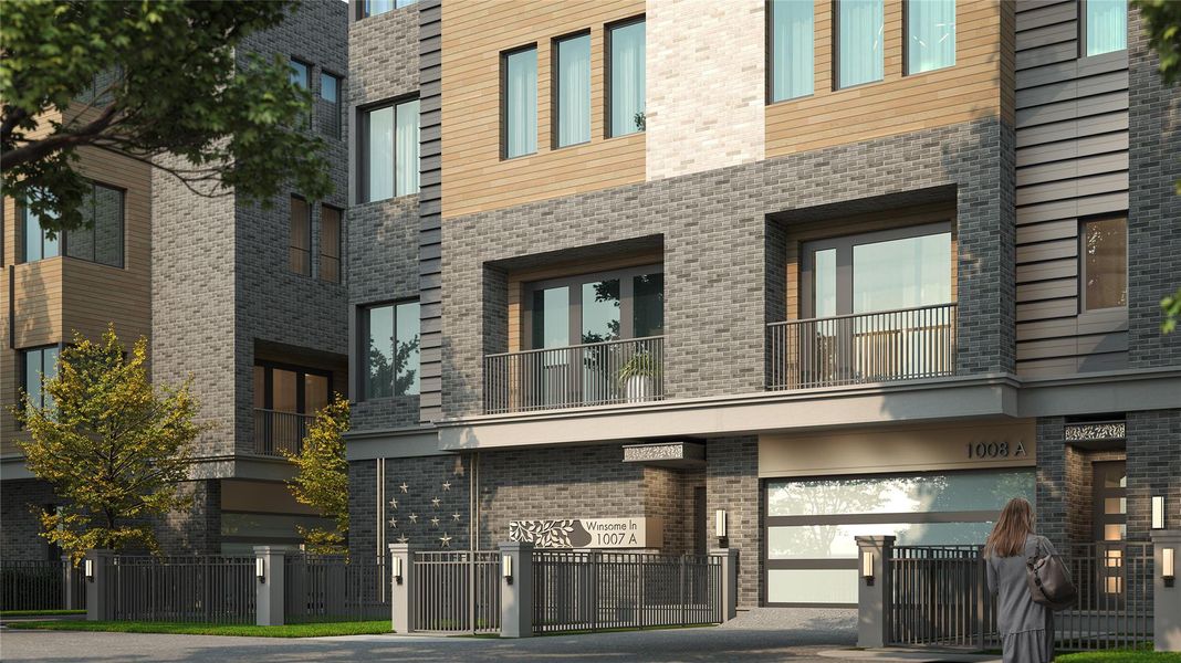 Condo located in Houston, TX showcasing its design and architecture (Image 9).