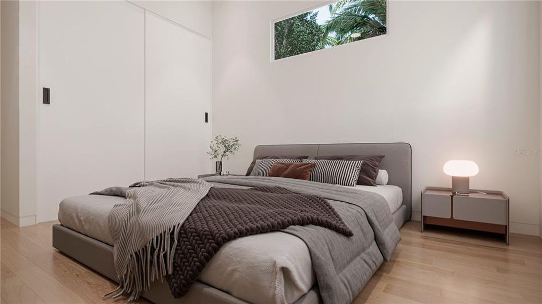 Furnished interior view inside a new home in , Orlando (Image 12).