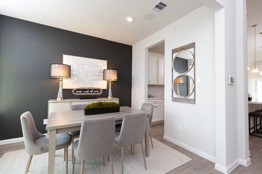 Representative furnished interior of a home built from the Quintera by Beazer Homes in Copia Pines, Montgomery (Image 6).