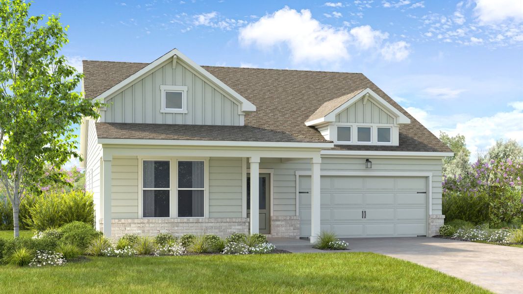 Representative exterior photo of a completed home built from the Moreland by Taylor Morrison in Weatherfield, Buford, GA (Image 18).