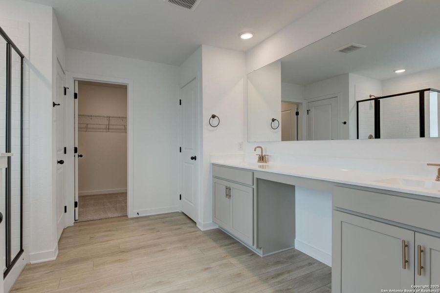 Furnished interior view inside a new home in , Schertz (Image 12).