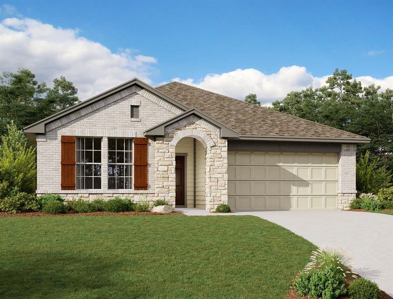 Welcome home to 32014 Medallion Oaks Trail located in the community of Dellrose and zoned to Waller ISD.