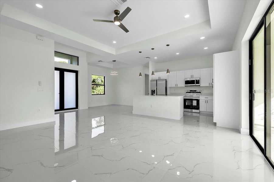 Spacious, unfurnished interior of a new home in , Port Charlotte (Image 17). Spacious, unfurnished interior of a new home in , Port Charlotte (Image 17).