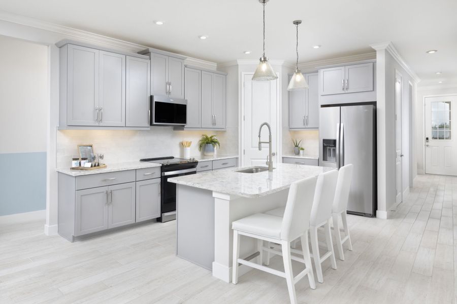 Representative furnished interior of a home built from the Seabranch by Mattamy Homes in Wellen Park, Venice (Image 5).