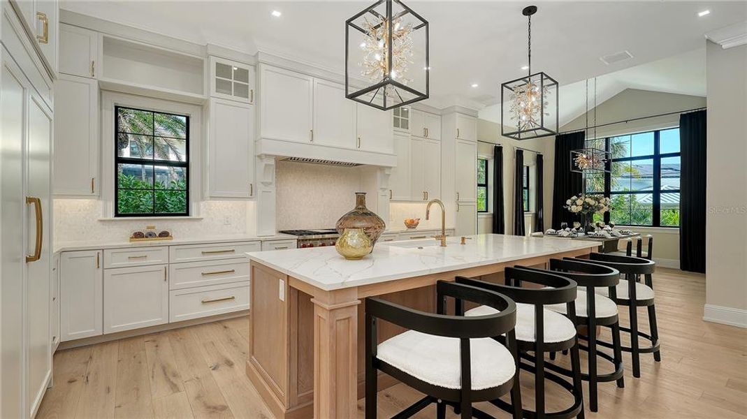 Furnished interior view inside a new home in , Sarasota (Image 17).