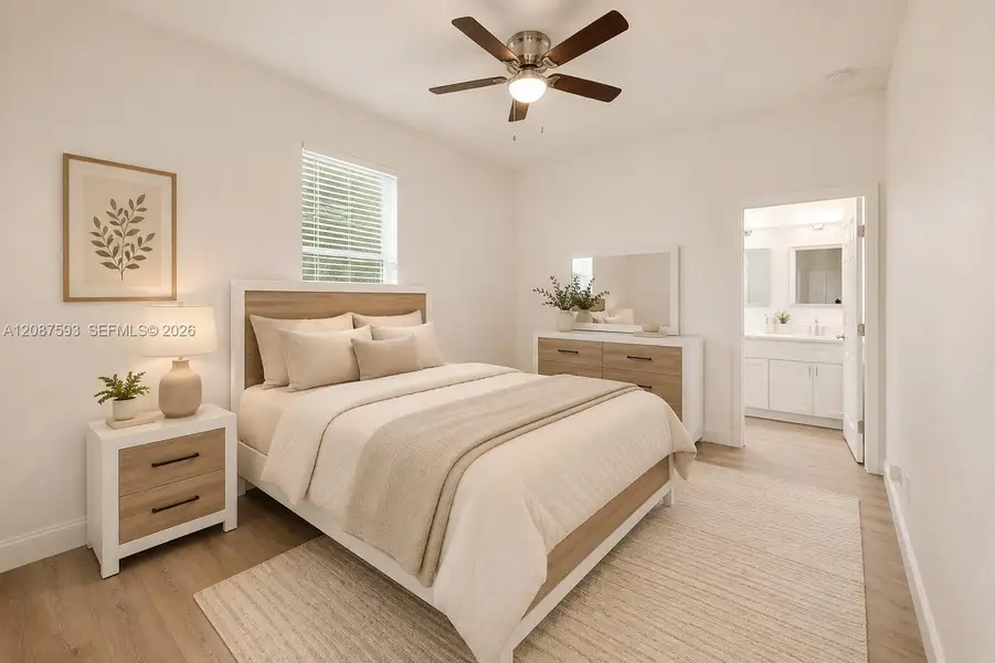Furnished interior view inside a new home in , Tampa (Image 6).
