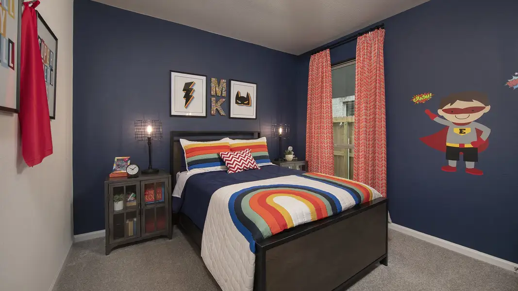 Furnished interior view inside a new home in Harvest Green, Richmond (Image 12).