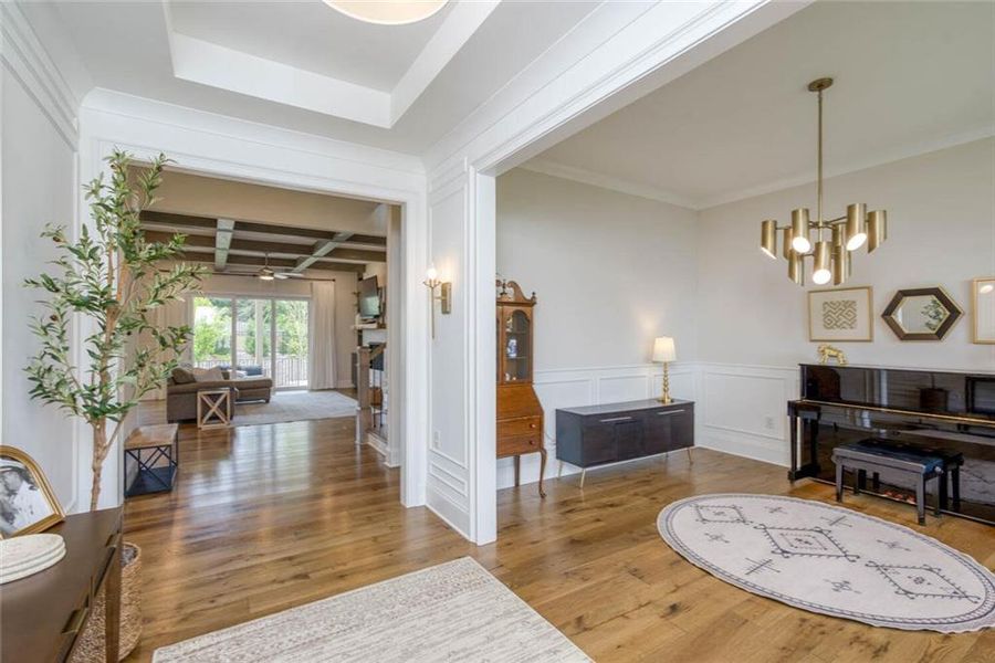 Furnished interior view inside a new home in , Marietta (Image 16). Furnished interior view inside a new home in , Marietta (Image 16).