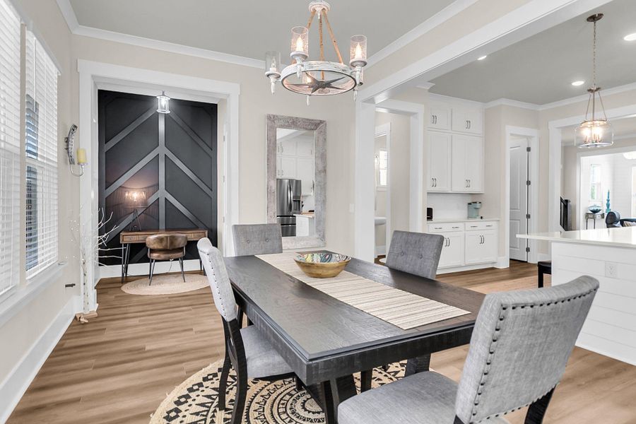 Furnished interior view inside a new home in Midtown at Nexton, Summerville (Image 16).