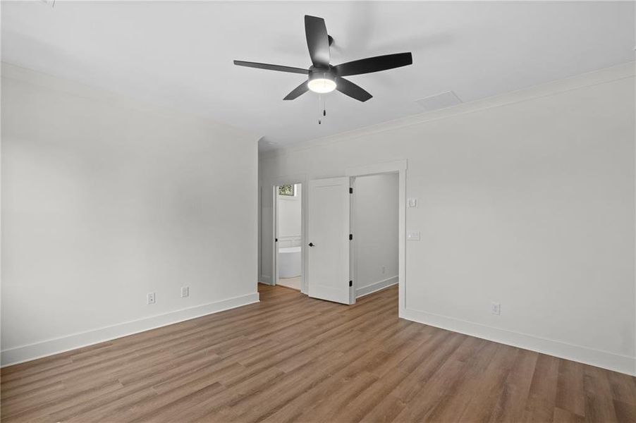 Spacious, unfurnished interior of a new home in Devin's Shire, Kennesaw (Image 35).