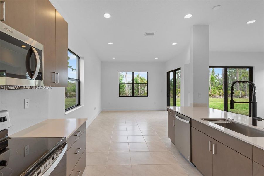 Furnished interior view inside a new home in , Immokalee (Image 10).