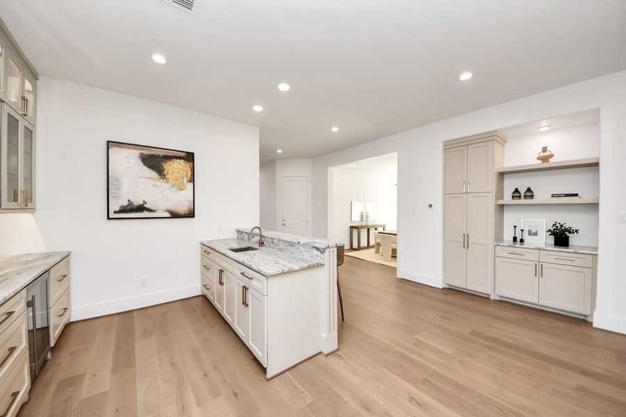Furnished interior view inside a new home in , Houston (Image 17).